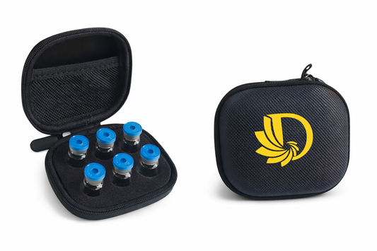 6 Slot 3ml Vial Cooler Travel Case