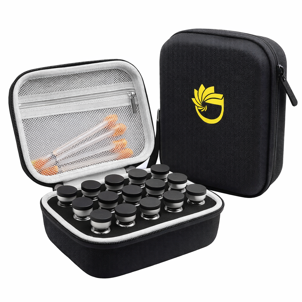 15 Slot Vial Cooler Travel Case